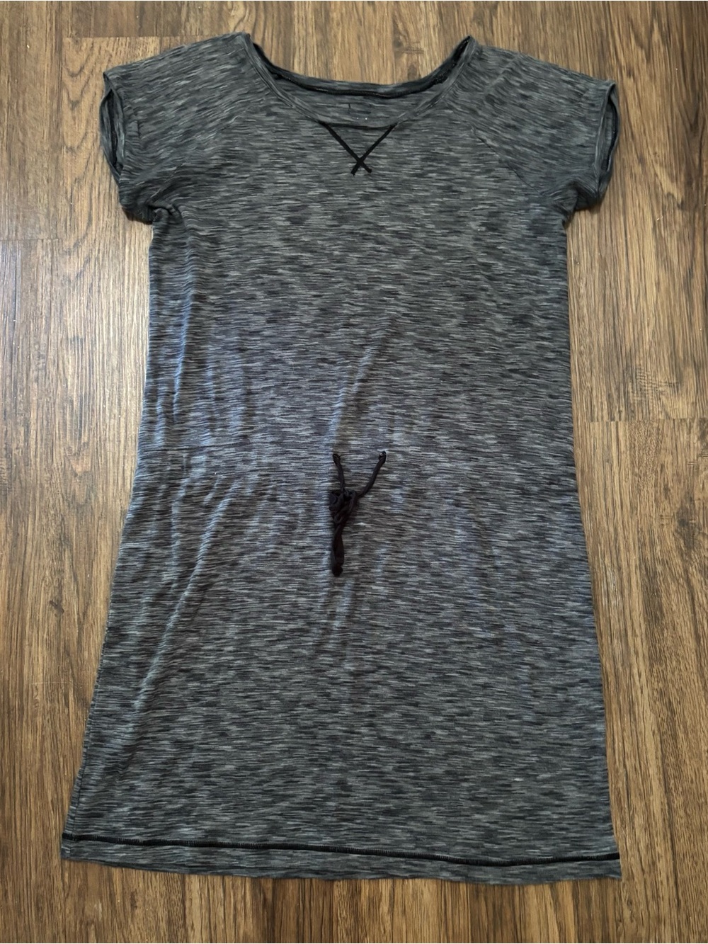Columbia Gray Athletic Knit Drawstring Waist Dress Women’s Large L